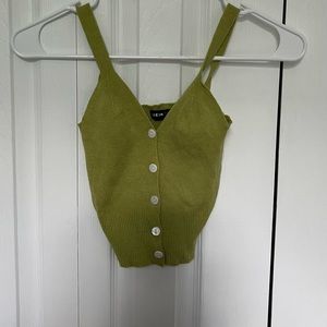 CROPPED SWEATER TANK